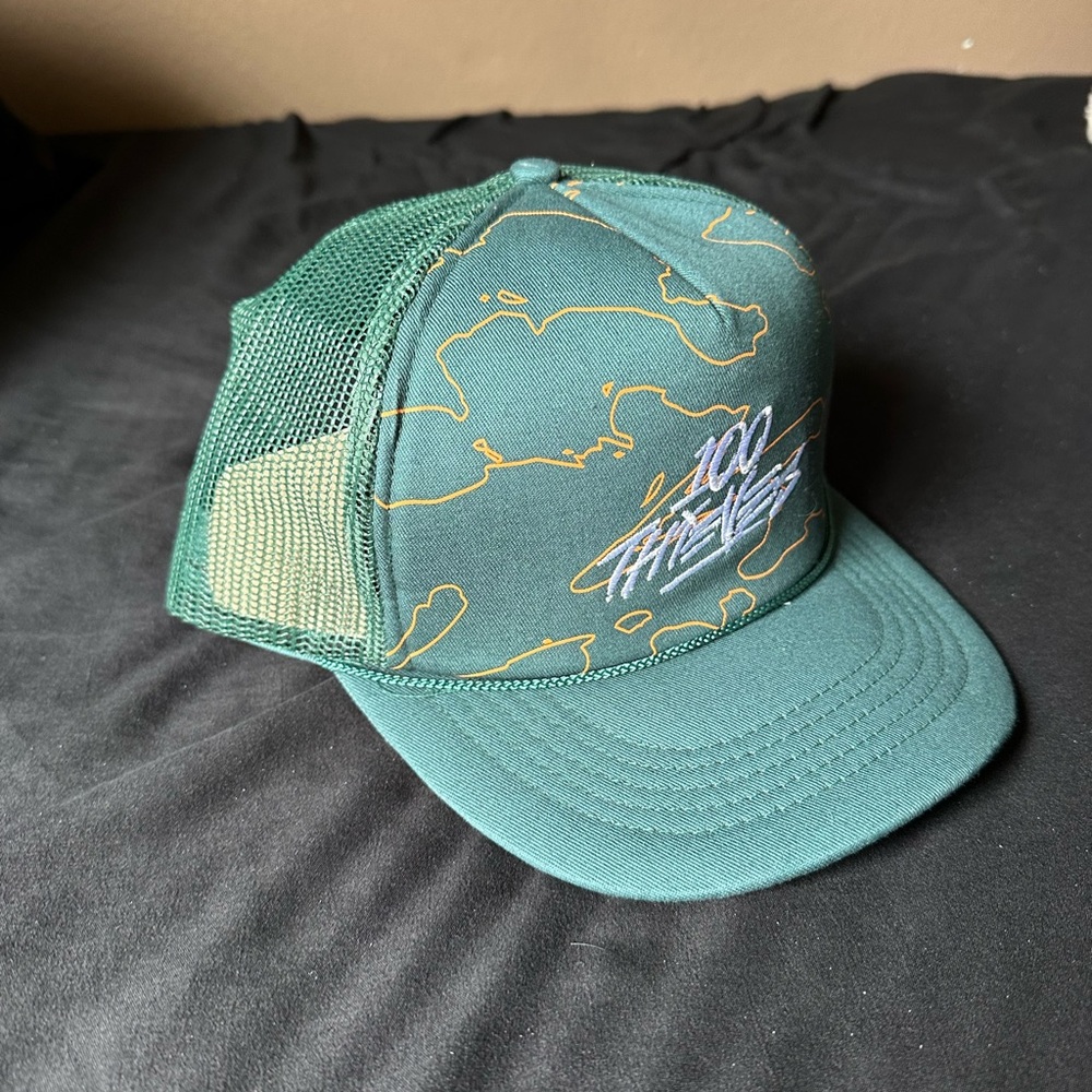 100 Thieves Green Cap - Picture 4 of 9